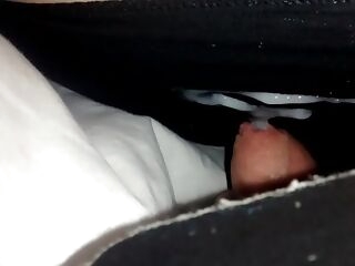 More cum on sleeping wife's underpants