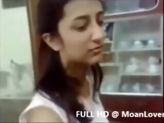 Indian college schoolgirl moan loudly and fucked rock hard MoanLover.com