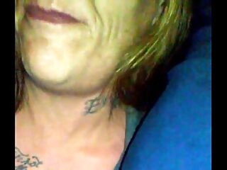 showed mature tatted  biker bitch that Black Knobs Matter shot jizz in her throat