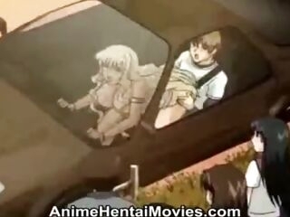 Anime girl receive anal foray