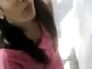 Liza teenager schoolgirl sucking boyfriend Mohit's cock_enjoying outdoor