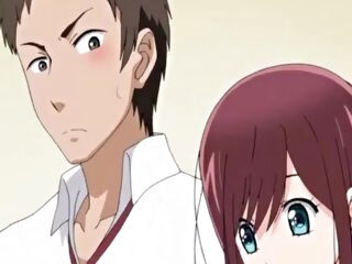 Anime porn schoolgirl gets her wet cunny fingered